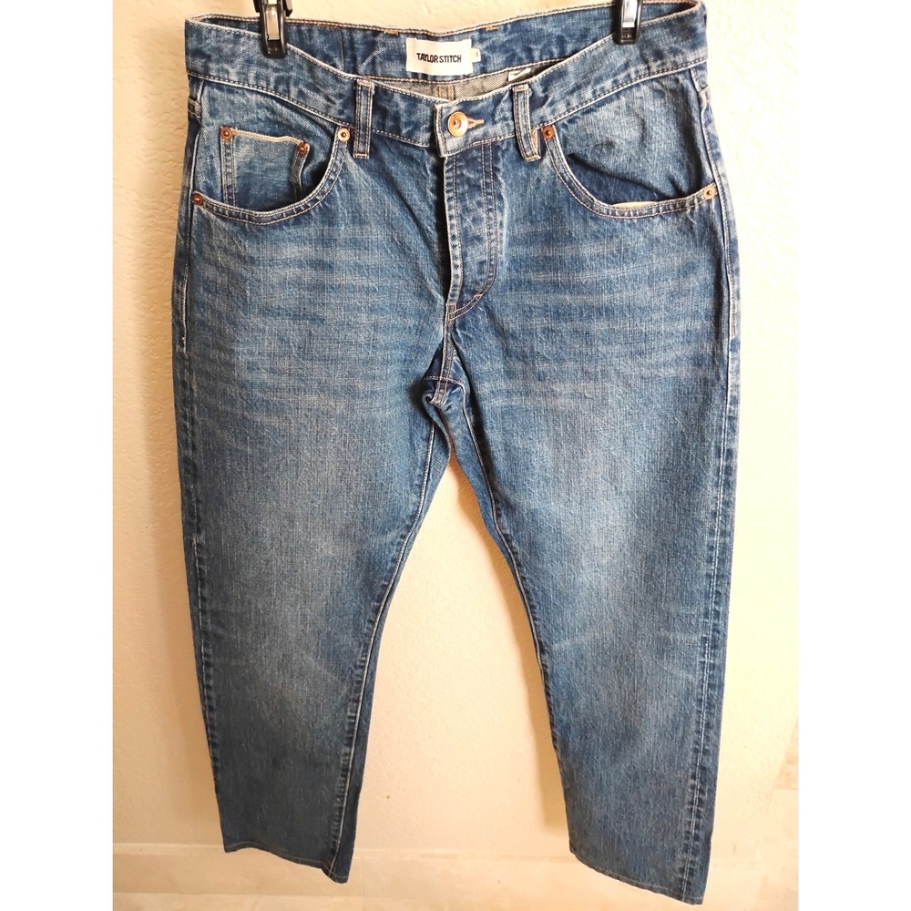 Taylor Stitch‎ Democratic Jean Workwear  Organic Selvedge Men Straight Gorpcore